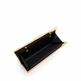 WINNY SLEEK RHINESTONE PURSE CHAMPAGNE YX00017