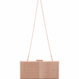 WINNY SLEEK RHINESTONE PURSE CHAMPAGNE YX00017