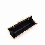 WINNY SLEEK RHINESTONE PURSE GOLD YX00017