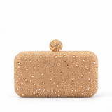 CELORA RHINESTONE CHAMPAGNE CLUTCH 042T