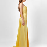 DAVINA ONE SHOULDER GOWN B78D24L