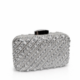 AURELIA CRYSTAL CLUTCH SILVER YW040