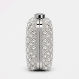 VALERIE SILVER CLUTCH