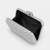 VALERIE SILVER CLUTCH