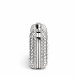 VIVIENNE RHINESTONE CLUTCH SILVER YW054