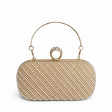 MARIBEL PEARL CLUTCH CHAMPAGNE YX102