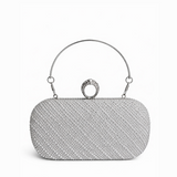 MARIBEL PEARL CLUTCH WHITE YX102