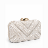 ISADORA PEARL CLUTCH WHITE YXW52