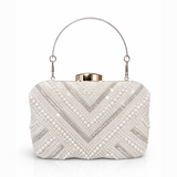 ISADORA PEARL CLUTCH WHITE YXW52