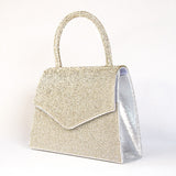 ELLA ARROW DIAMANTE MINI HANDBAG SILVER