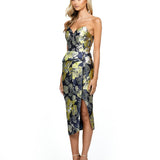 SAMPLE NINA STRAPLESS MIDI SAMPLE B53D10S