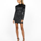 FLASHING LIGHTS SPLICED LONG SLEEVE MINI B55D15S