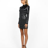 FLASHING LIGHTS SPLICED LONG SLEEVE MINI B55D15S