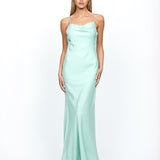 LOVER DRAPED COWL GOWN B55D28L