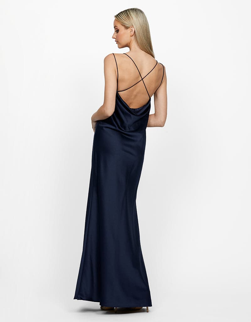 LOVER DRAPED COWL GOWN B55D28L