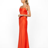 LOVER DRAPED COWL GOWN B55D28L