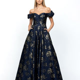 SANDY SWEETHEART OFF SHOULDER GOWN B56D07L