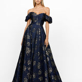 SANDY SWEETHEART OFF SHOULDER GOWN B56D07L