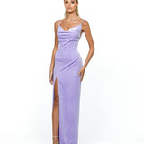 MAYA COWL MAXI DRESS BL54D06L