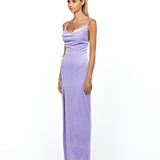 MAYA COWL MAXI DRESS BL54D06L