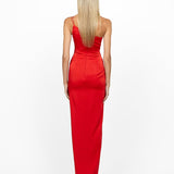 CARTIA ONE SHOULDER CUT OUT MAXI BL56D01L