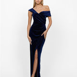 GABBY VELVET MAXI BL55D02L