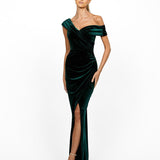 GABBY VELVET MAXI BL55D02L