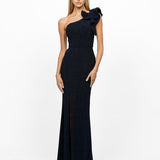 MADE TO ORDER -KRISTI ONE SHOULDER GOWN BL63D29L