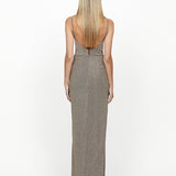 SAMPLE MIMI HIGH NECK CUT OUT MAXI