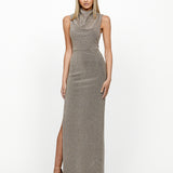SAMPLE MIMI HIGH NECK CUT OUT MAXI