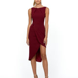 SAMPLE DAPHNE HIGH NECK MIDI DRESS SAMPLE BL54D20S