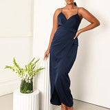 EDEN DRAPED WRAP MIDI B35D32S