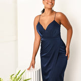 EDEN DRAPED WRAP MIDI B35D32S