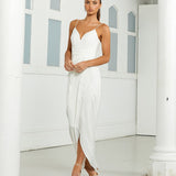 EDEN DRAPED WRAP MIDI B35D32S