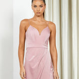 EDEN DRAPED WRAP MIDI B35D32S