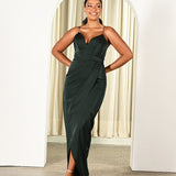 EDEN DRAPED WRAP MIDI B35D32S