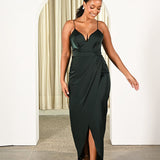 EDEN DRAPED WRAP MIDI B35D32S
