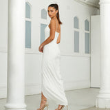 EDEN DRAPED WRAP MIDI B35D32S