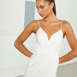 EDEN DRAPED WRAP MIDI B35D32S